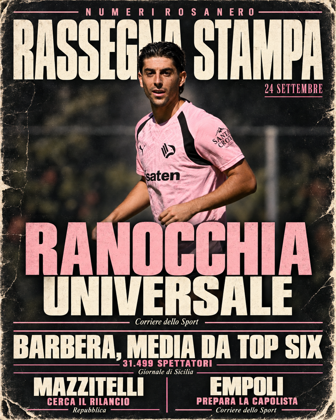 Rassegna stampa del 24 settembre
