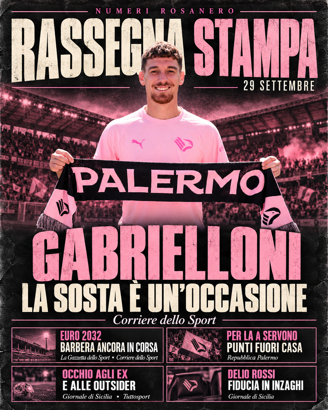 Rassegna stampa del 29 settembre